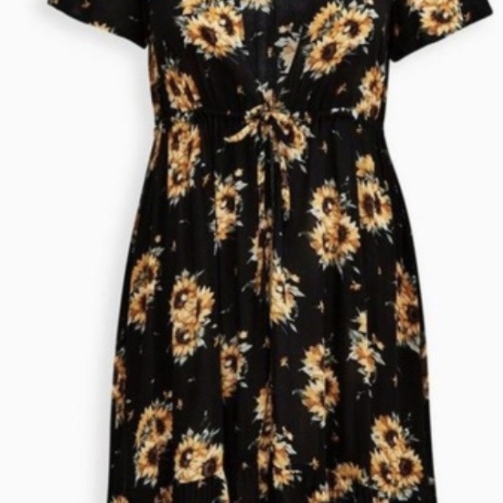Black and Sunflower kimono - Picture 9 of 9